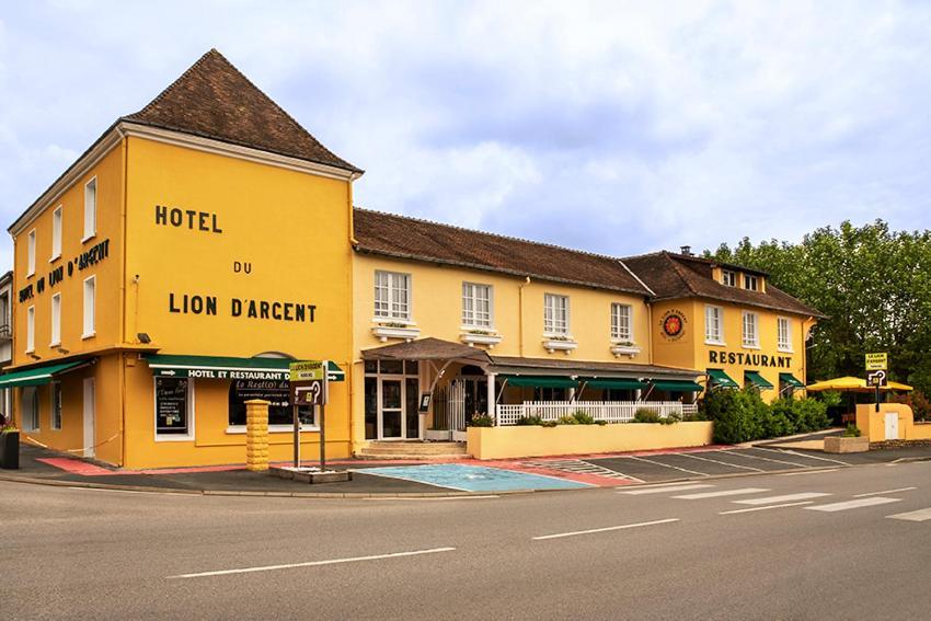 Logis Hotel Restaurant Du Lion D'Argent Et Des Tanneries Ла-Шатр Экстерьер фото